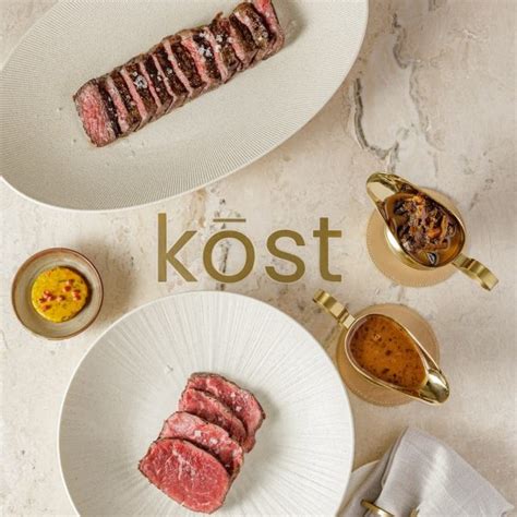 kost bar and grill menu